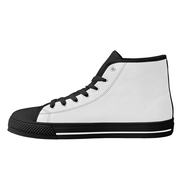 Zanoskull - Got me Spinning (Mens High Top Canvas Shoes)