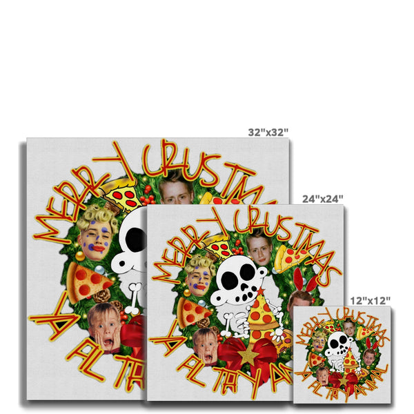 Zanoskull - "Merry Crustmas" (Canvas)