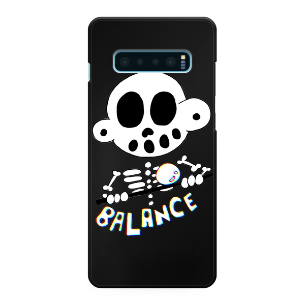 Zanoskull - "Balance" (Back Printed Black Hard Phone Case)