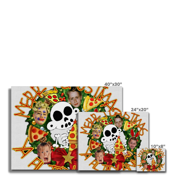 Zanoskull - "Merry Crustmas" (Canvas)