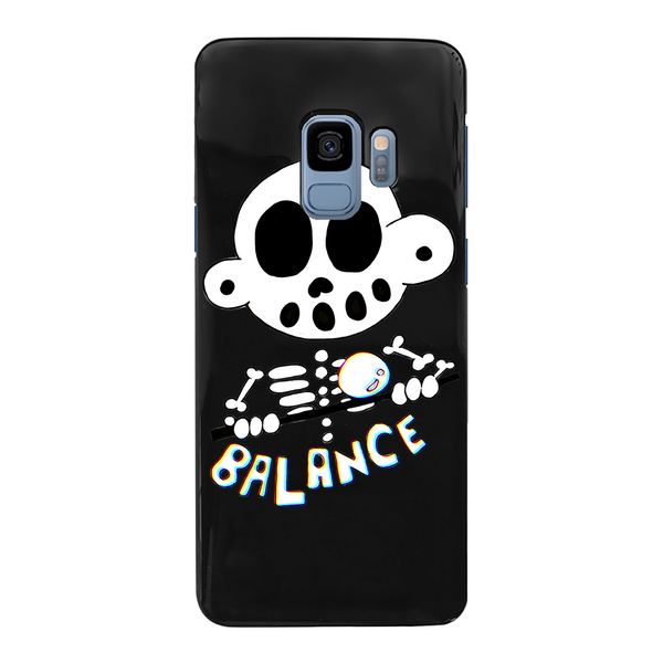 Zanoskull - "Balance" (Back Printed Black Hard Phone Case)