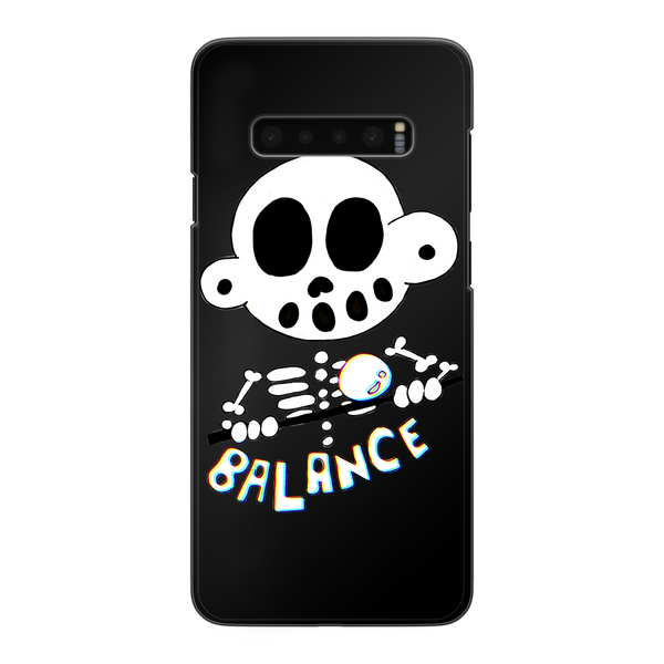 Zanoskull - "Balance" (Back Printed Black Hard Phone Case)