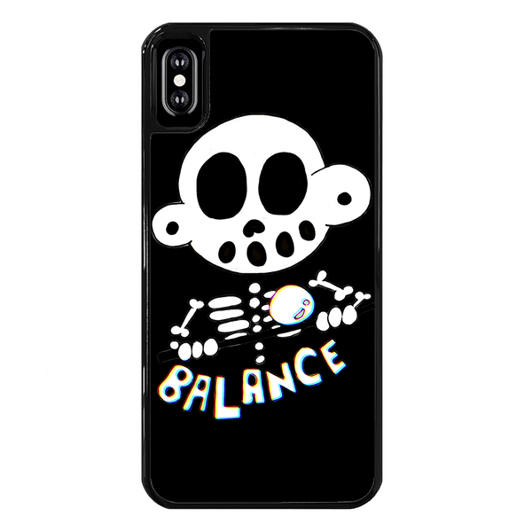 Zanoskull - "Balance" (Back Printed Black Hard Phone Case)