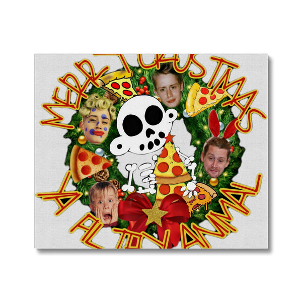 Zanoskull - "Merry Crustmas" (Canvas)