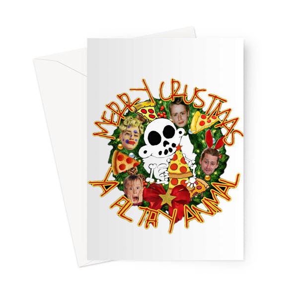 Zanoskull - "Merry Crustmas" (Greeting Card)