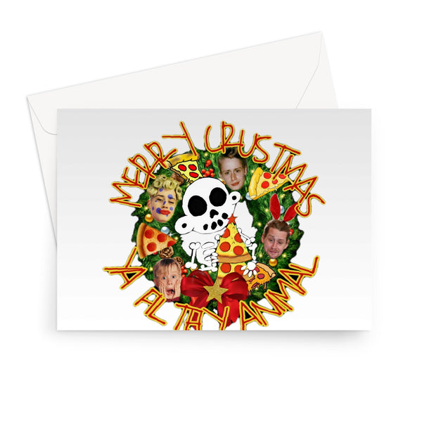 Zanoskull - "Merry Crustmas" (Greeting Card)